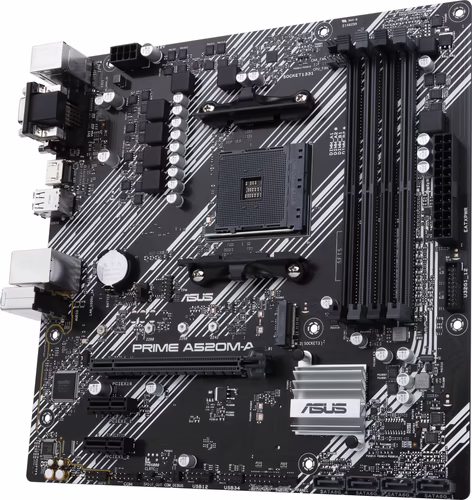 PLACA BASE ASUS A520M-A II/CSM AMD MATX DDR4 HDMI + VGA + DVI | 90MB17H0-M0EAYC | 4711081135395 imagen 5