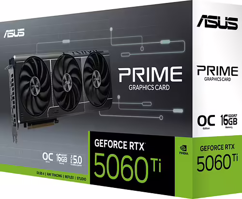 ASUS Prime -RTX5060TI-O16G NVIDIA GeForce RTX 5060 Ti 16 GB GDDR7 | 90YV0MH2-M0NA00 | 4711387994054 imagen 9