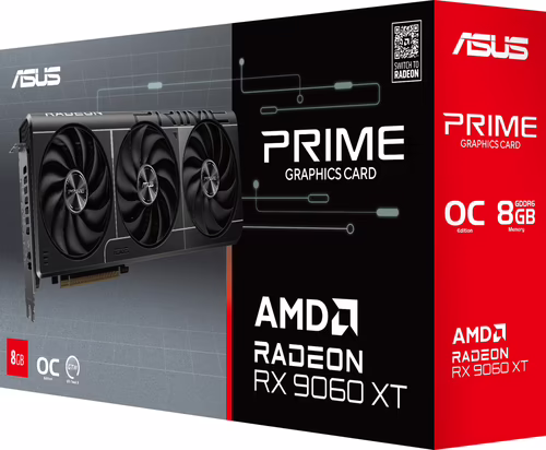 ASUS Prime -RX9060XT-O8G AMD Radeon RX 9060 XT 8 GB GDDR6 | 90YV0MI0-M0NA00 | 4711387994184 imagen 9