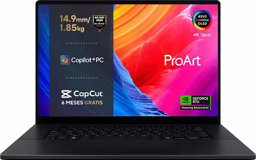 ASUS ProArt P16 OLED H7606WP-SC104W - Ordenador Portátil 16`` WQUXGA (AMD Ryzen | 90NB15K1-M006V0 | 4711636046633 imagen 2