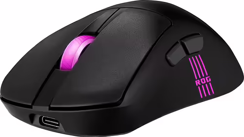 ASUS ROG Keris II Origin BLK ratón Juego mano derecha RF Wireless + Bluetooth + | 90MP04A0-BMUA00 | 4711387951224 imagen 8