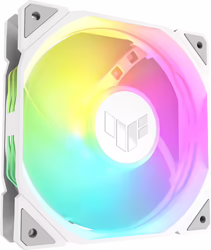 ASUS TUF GAMING TR120 ARGB 1-pack White Carcasa del ordenador Refrigerador de ai | 90DA0093-B09000 | 4711387297438 imagen 3