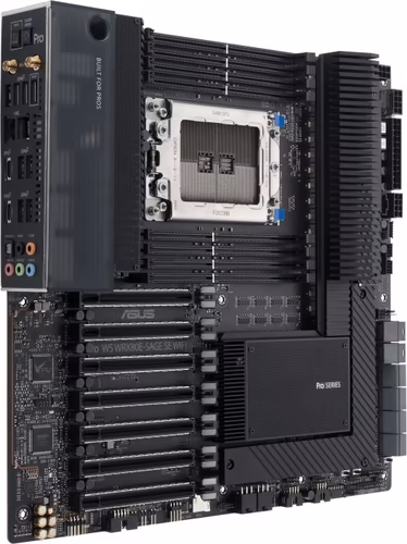 ASUS WRX80E-SAGE placa base SE WIFI AMD WRX80 Socket SP3 ATX extendida | 90MB1590-M0EAY0 | 4711081066262 imagen 2