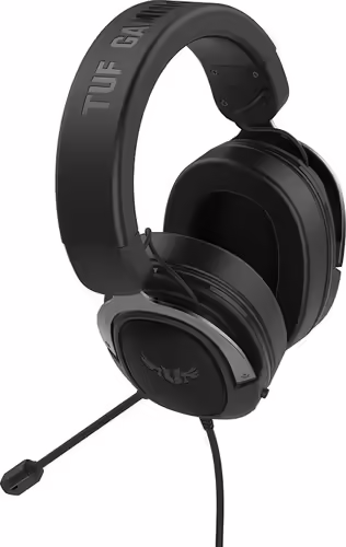 AURICULARES ASUS TUF GAMING H3 GUN 3.5MM METAL NEGRO 90YH028G-B1UA00 | 4718017391009 imagen 3