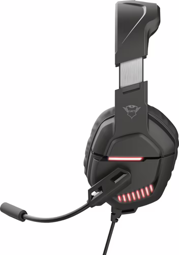 Auriculares Trust GXT 448 Nixxo Alámbrico Diadema Juego USB tipo A Negro, Rojo | 24030 | 8713439240306 imagen 5