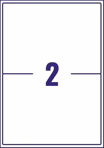 Avery L7168-15 Etiqueta para impresora autoadhesiva blanco | 5014702086687 imagen 2