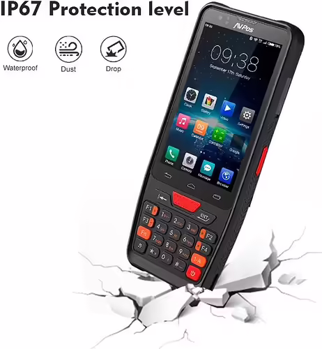 AVPos AVP-DC45 ordenador móvil de mano 10,2 cm (4``) 800 x 480 Pixeles Pantalla | 733968990501 imagen 8