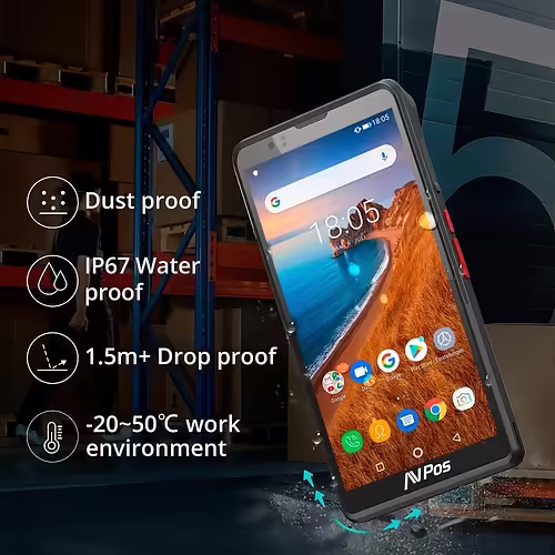 AVPos AVP-DC60 ordenador móvil de mano 15,2 cm (6``) 1440 x 720 Pixeles Pantall | 741049304840 imagen 9