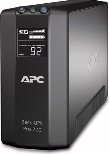 Back-UPS Pro 700 VA de APC de bajo consumo Negro | BR700G | 0731304266792 imagen 2