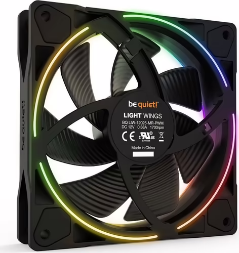 be quiet! Light Wings | 120mm PWM Triple Pack Carcasa del ordenador Ventilador 1 | 4260052188804 imagen 4