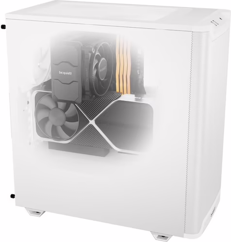 be quiet! PURE BASE 501 Airflow White Midi Tower Blanco | 4260052191811 imagen 5