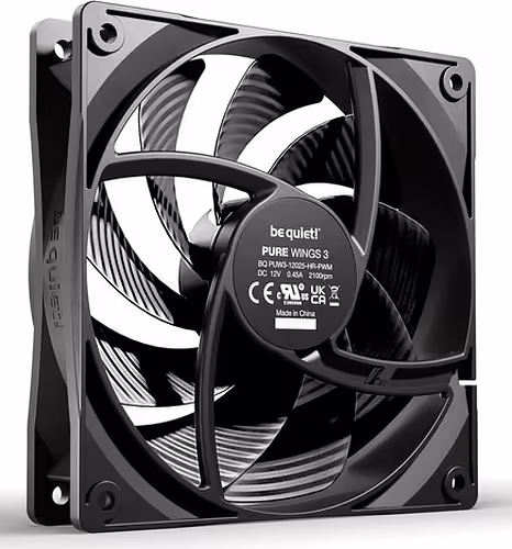 be quiet! Pure Wings 3 120 mm PWM high-speed Triple Pack Carcasa del ordenador V | 4260052193860 imagen 2