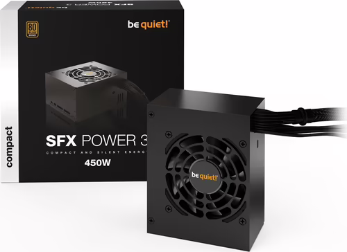 be quiet! SFX POWER 3 450W unidad de fuente de alimentación 20+4 pin ATX Negro | 4260052188279 imagen 3