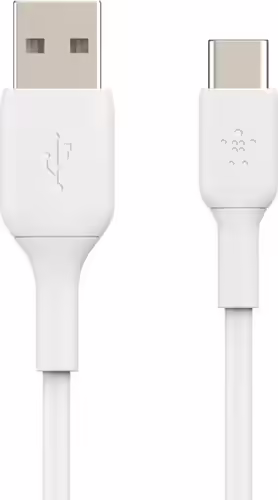 Belkin BoostCharge cable USB USB 2.0 1 m USB A USB C Blanco | CAB001BT1MWH2PK | 0745883860210 imagen 3