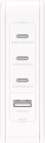 Belkin BoostCharge Pro Universal Blanco Corriente alterna Interior | WCH014BTWH | 0745883857647 imagen 3