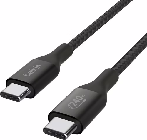 Belkin CAB015bt1MBK cable USB 1 m USB 2.0 USB C Negro | 0745883859047 imagen 2