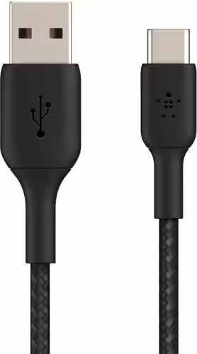 BELKIN cable USB A Macho/USB C Macho, 3 m Negro | CAB002BT3MBK | 0745883788606 imagen 3