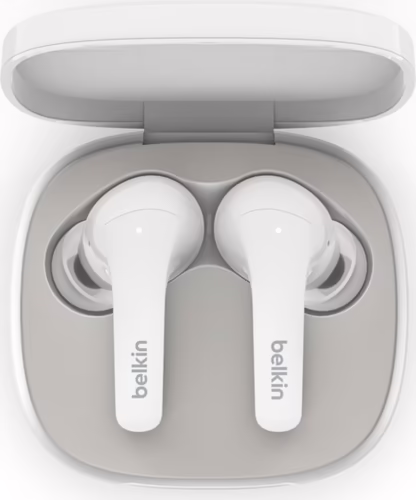 Belkin SOUNDFORM Flow Auriculares Inalámbrico Dentro de oÍ­do Llamadas/Músic | AUC006BTWH | 0745883834822 imagen 3