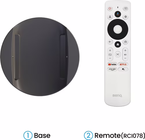 BenQ GV50 Proyector de alcance estándar 500 lúmenes ANSI DLP 1080p (1920x1080) | 9H.JSR77.59E | 4718755093692 imagen 8
