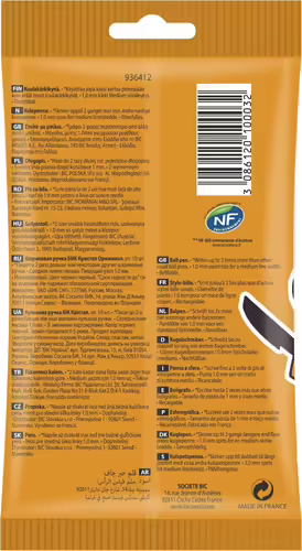 BIC 830864 bolÍgrafo Negro Medio 10 pieza(s) | 3086120100032 imagen 2