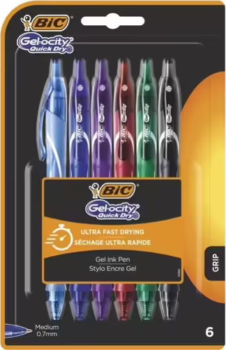 BIC Gel-ocity 6 pieza(s) | 3086123537576 imagen 2
