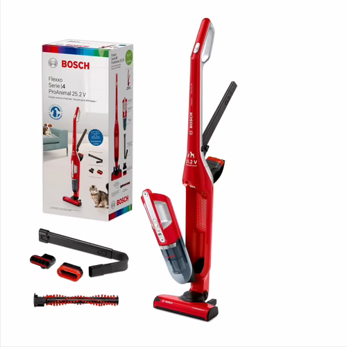 Bosch BBH3ZOO25 Aspirador Escoba 25.2 V Rojo | 4071200107 | 4242005109951 imagen 4
