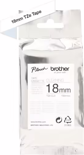 Brother TZe-CL4 Cinta de limpieza del cabezal de impresión | TZECL4 | 4977766692007 imagen 3