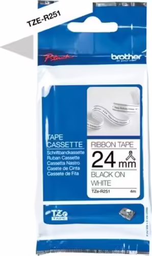 Brother TZE-R251 cinta para impresora Negro | TZER251 | 4977766801843 imagen 2