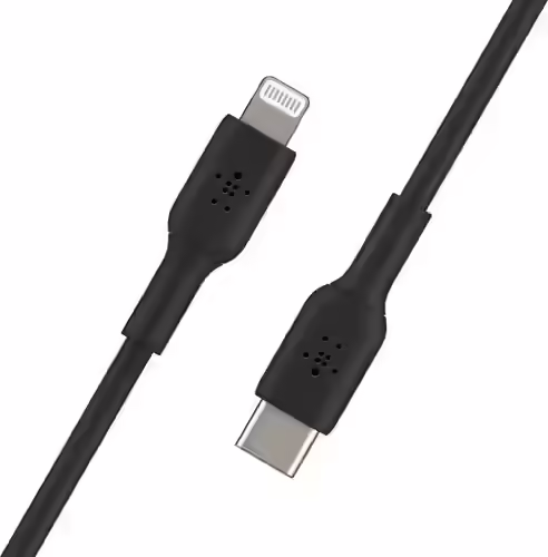Cable Belkin CAA003BT1MBK cable de conector Lightning 1 m Negro CAA003BT1MBK | 0745883788781 imagen 3