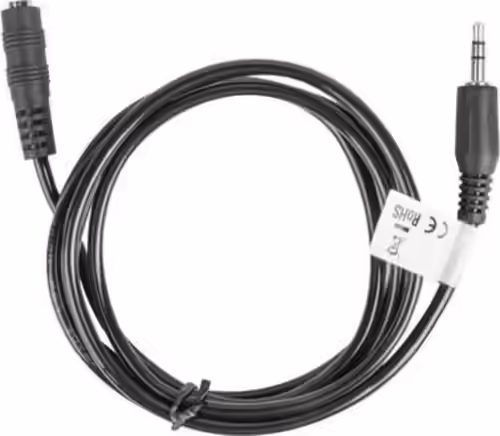 CABLE LANBERG AUDIO ESTEREO MINI JACK 3.5MM MACHO A MINI JACK 3.5MM HEMBRA 1.5M | CA-MJFJ-10CC-0015-BK | 5901969413281 imagen 3