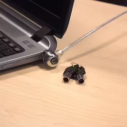 CABLE SEGURIDAD EWENT PORTATIL LLAVE EW1242 | 8054392610370 imagen 4