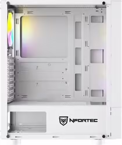 Caja Atx Nfortec Caelum White RGB Cristal Templado USB 3.0 | NF-CS-CAELUM-WHITE | 8435443720697 imagen 4