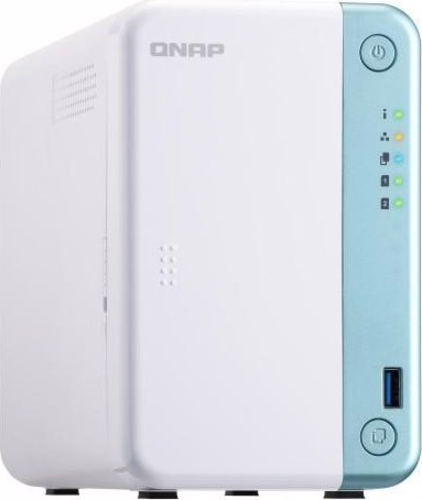 NAS QNAP SOHO 2-BAY BLANCO TS-251D-4G | 4713213516676 imagen 3
