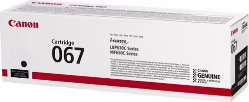 Canon 067 cartucho de tóner 1 pieza(s) Original Negro | 5102C002 | 4549292187564 imagen 3