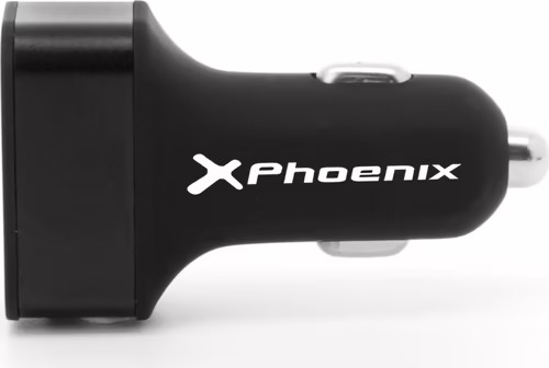 CARGADOR COCHE UNIVERSAL PHOENIX PHCARCHARGER3USB 5V 3 X USB 7.2A NEGRO PHCARCHA | 8436043201579 imagen 2