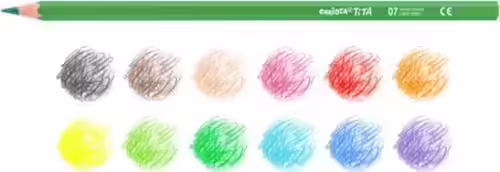 Carioca 43340 lápiz de color Multicolor 12 pieza(s) | 8003511433406 imagen 2