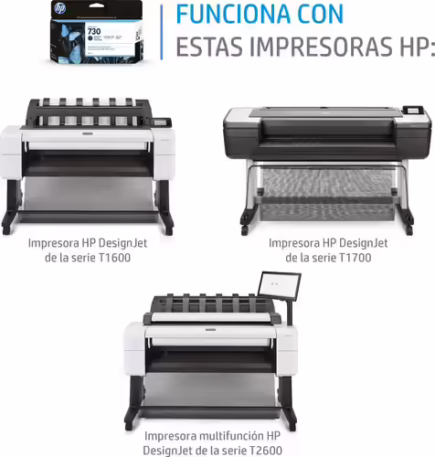 Cartucho HP 730 Original Cian P2V68A | 0190781771265 imagen 5