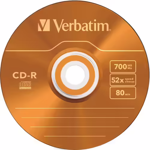 CD-R VERBATIM 10 UNIDADES 700MB 52x COLORES 43308 | 0239424330886 imagen 4