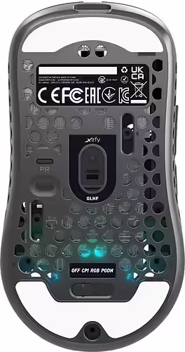 CHERRY XTRFY M42 RGB ratón Juego Ambidextro RF Wireless + USB Type-C Óptico 19 | M42W-RGB-BLACK | 7340086912839 imagen 3