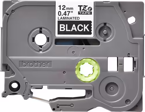 Cinta para impresora de etiquetas brother blanco sobre negro TZE335 | 4977766685733 imagen 2