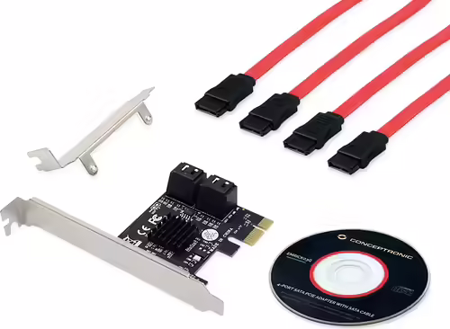 Conceptronic EMRICK03G tarjeta y adaptador de interfaz Interno SATA | 4015867226735 imagen 2