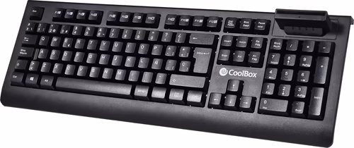 CoolBox COO-TEC04DNI teclado USB QWERTY Español Negro | 8436556141980 imagen 3