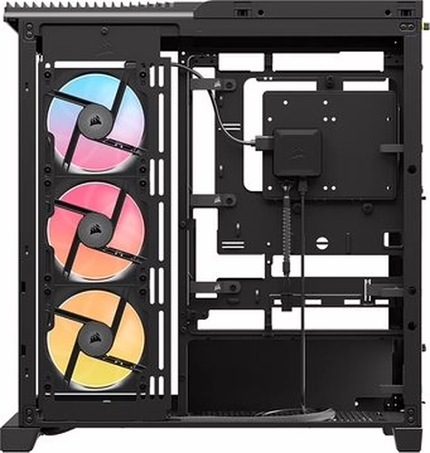 Corsair 4500X LX-R RGB Tempered Glass Mid-Tower, Black Midi Tower Negro | CC-9011316-WW | 0840440402794 imagen 2