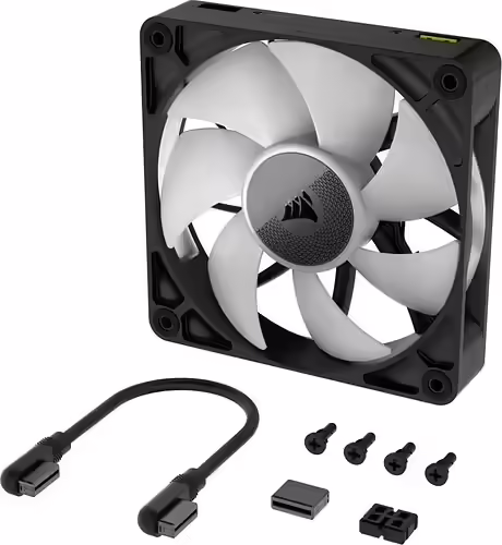 Corsair iCUE LINK RX140 RGB Carcasa del ordenador Ventilador 14 cm Negro 1 pieza | CO-9051019-WW | 0840006680932 imagen 3