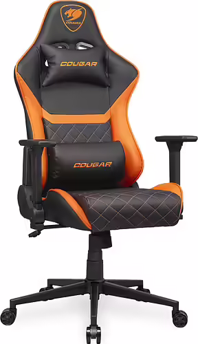 COUGAR Gaming Armor One V2 Asiento acolchado tapizado Negro, Naranja | 3MAO2ORB.0001 | 4710483777363 imagen 2