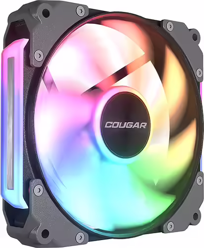 COUGAR Gaming CF-APR12HB3-RGB Carcasa del ordenador Ventilador 12 cm Negro 3 pie | 3MAPR12A3.0001 | 4710483776823 imagen 5
