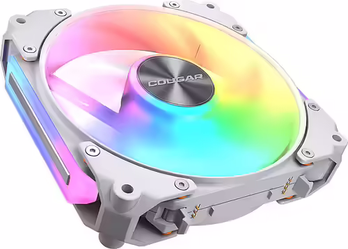 COUGAR Gaming CF-APR12HW-RGB Carcasa del ordenador Ventilador 12 cm Blanco 1 pie | 3MAPR12A1.0002 | 4710483776830 imagen 2
