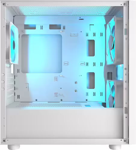 COUGAR Gaming Uniface Mini RGB Mini Tower Blanco | 3855C90.0004 | 4710483777622 imagen 2