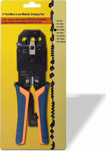 CRIMPADORA AISENS RJ10/RJ11/RJ12/RJ45 AZUL A142-0311 | 8436574703108 imagen 3