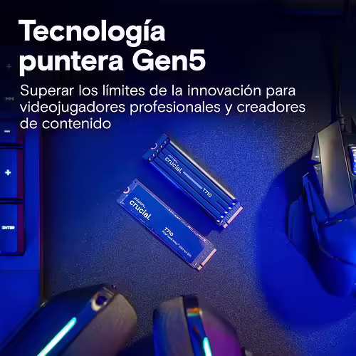 Crucial T710 4 TB M.2 PCI Express 5.0 NVMe | CT4000T710SSD8 | 0649528945921 imagen 4